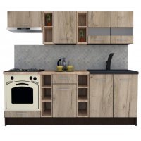 Bucatarie MARINA NEW 220 Wenge / Decor K002